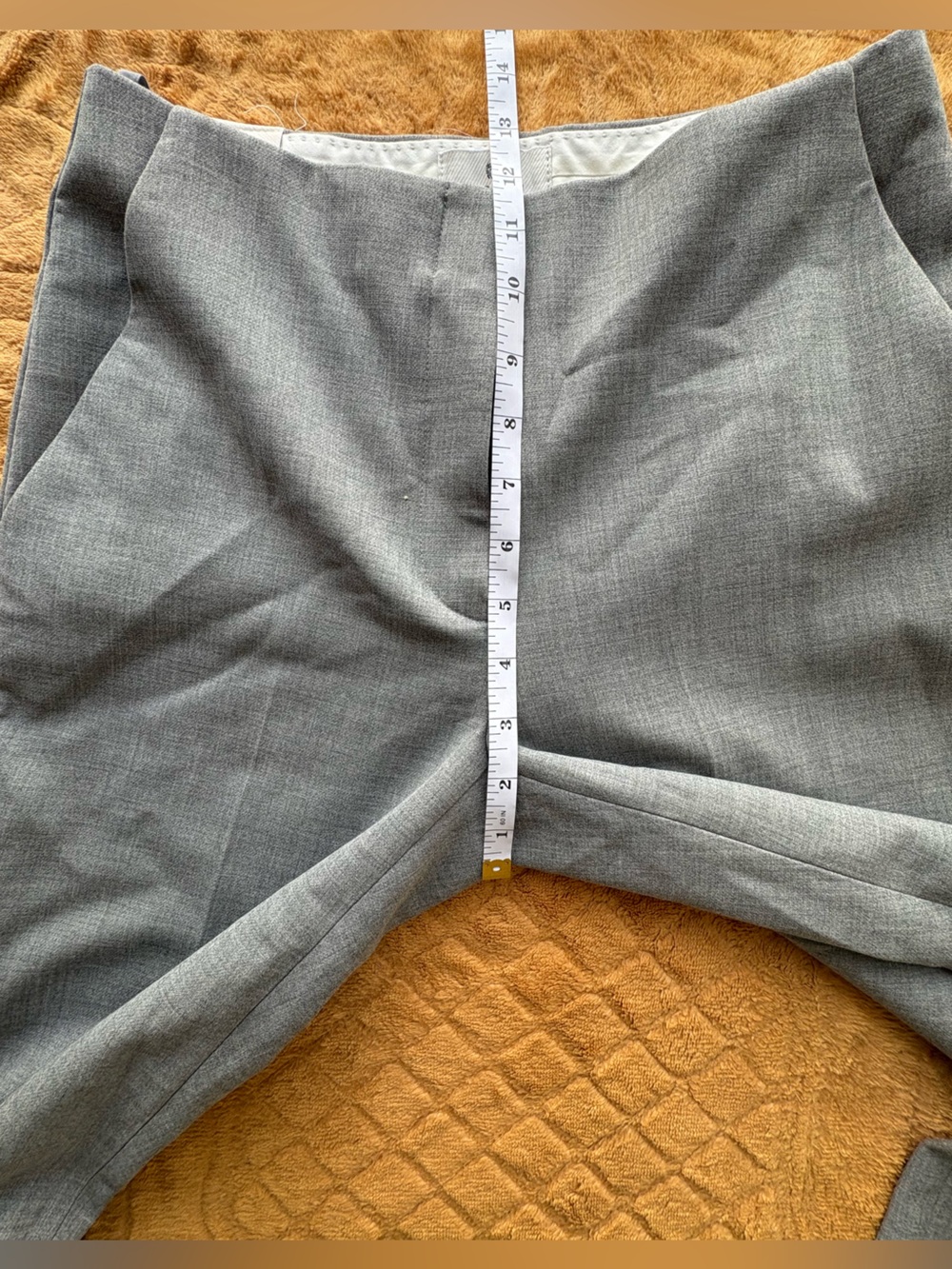 Aritzia Babaton Markova Pant Grey Melange Regular Size 4 business casual - Picture 11 of 15